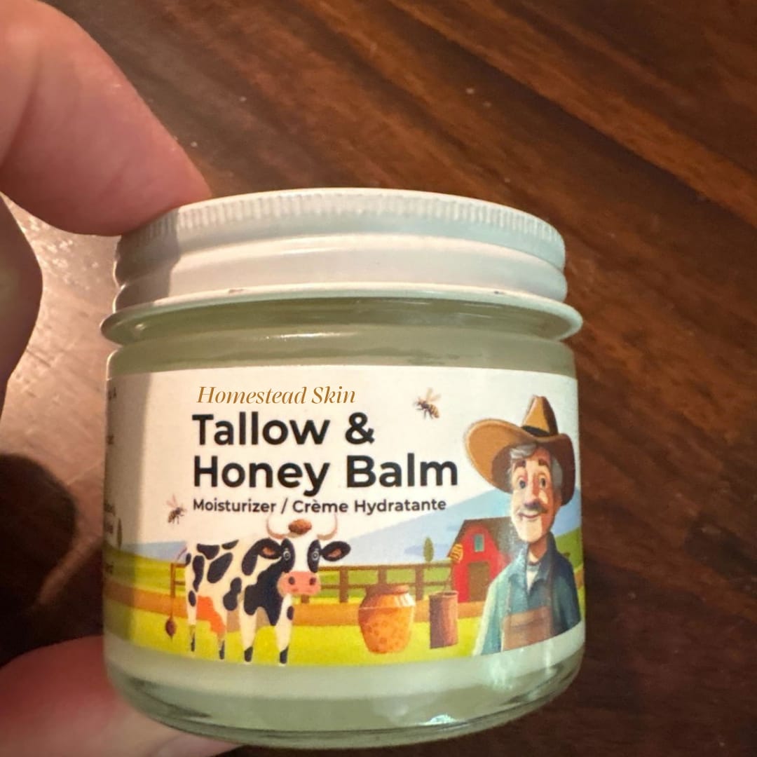 Customer photo review of Tallow & Honey Balm - 2 oz