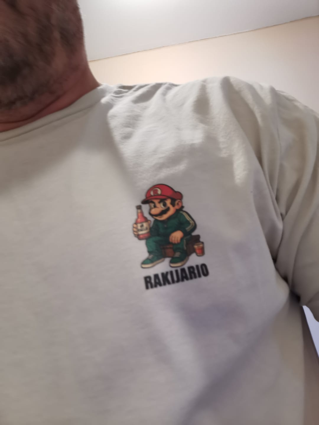 Customer photo review of Rakijario - Premium T-Shirt