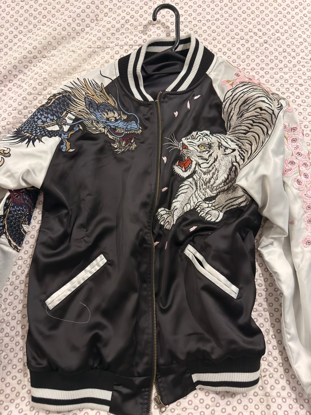 Customer photo review of Four Legendary Creatures Sukajan Souvenir Jacket