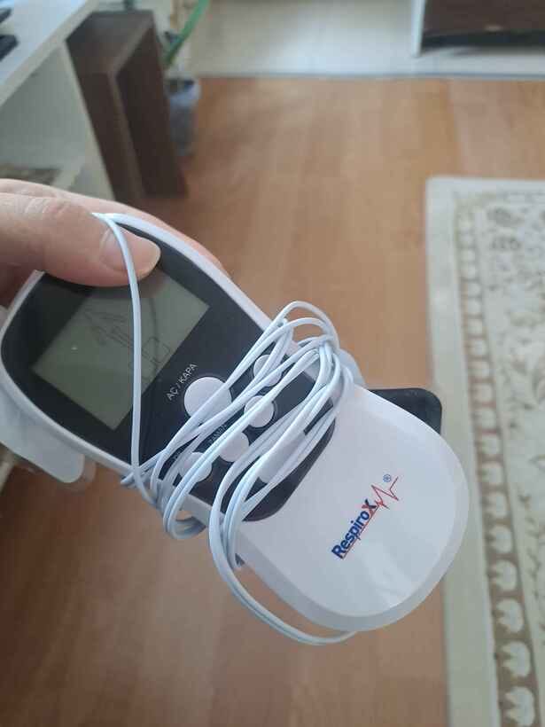 Customer photo review of Şarjlı TENS/EMS Masaj Fizik Tedavi Cihazı