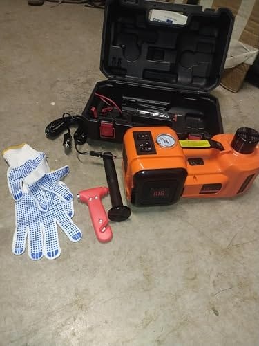 Customer photo review of Cric Hydraulique Électrique - 5 t