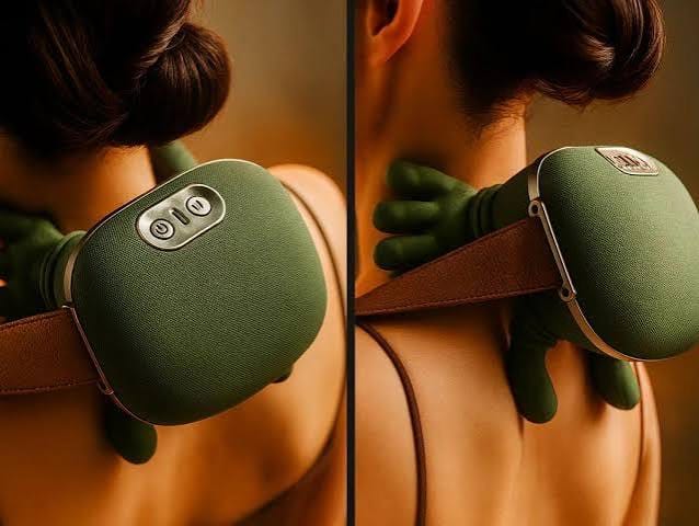 Customer photo review of Masajeador Cervical 3D Biónico