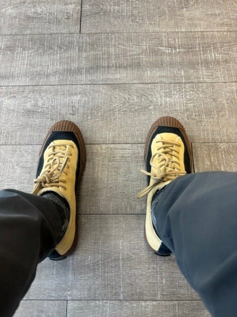 Customer photo review of Grounder Field/Spec Low-Top Wheat/Gum