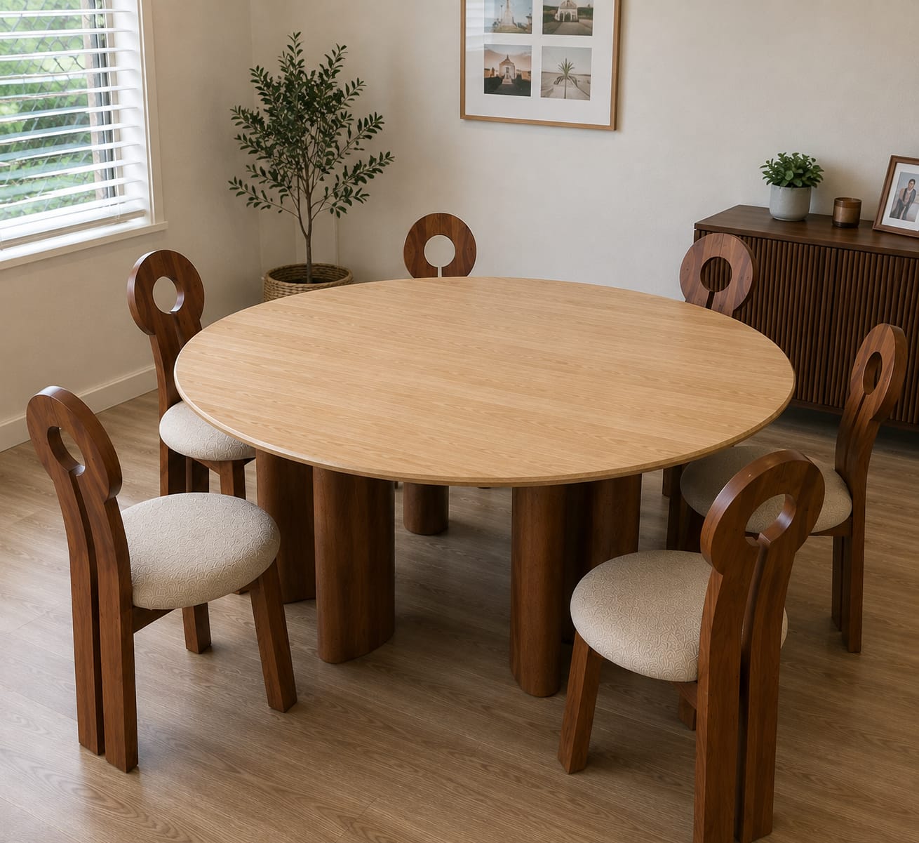 Customer photo review of Montrose Dining Table