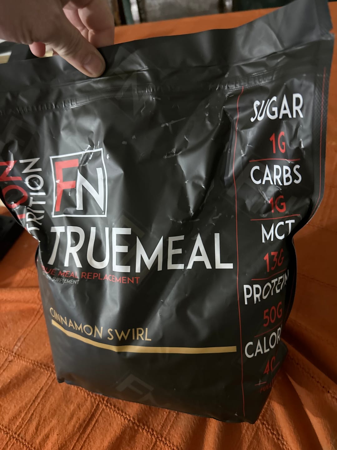 Customer photo review of True Meal Low Carb Meal Replacement
