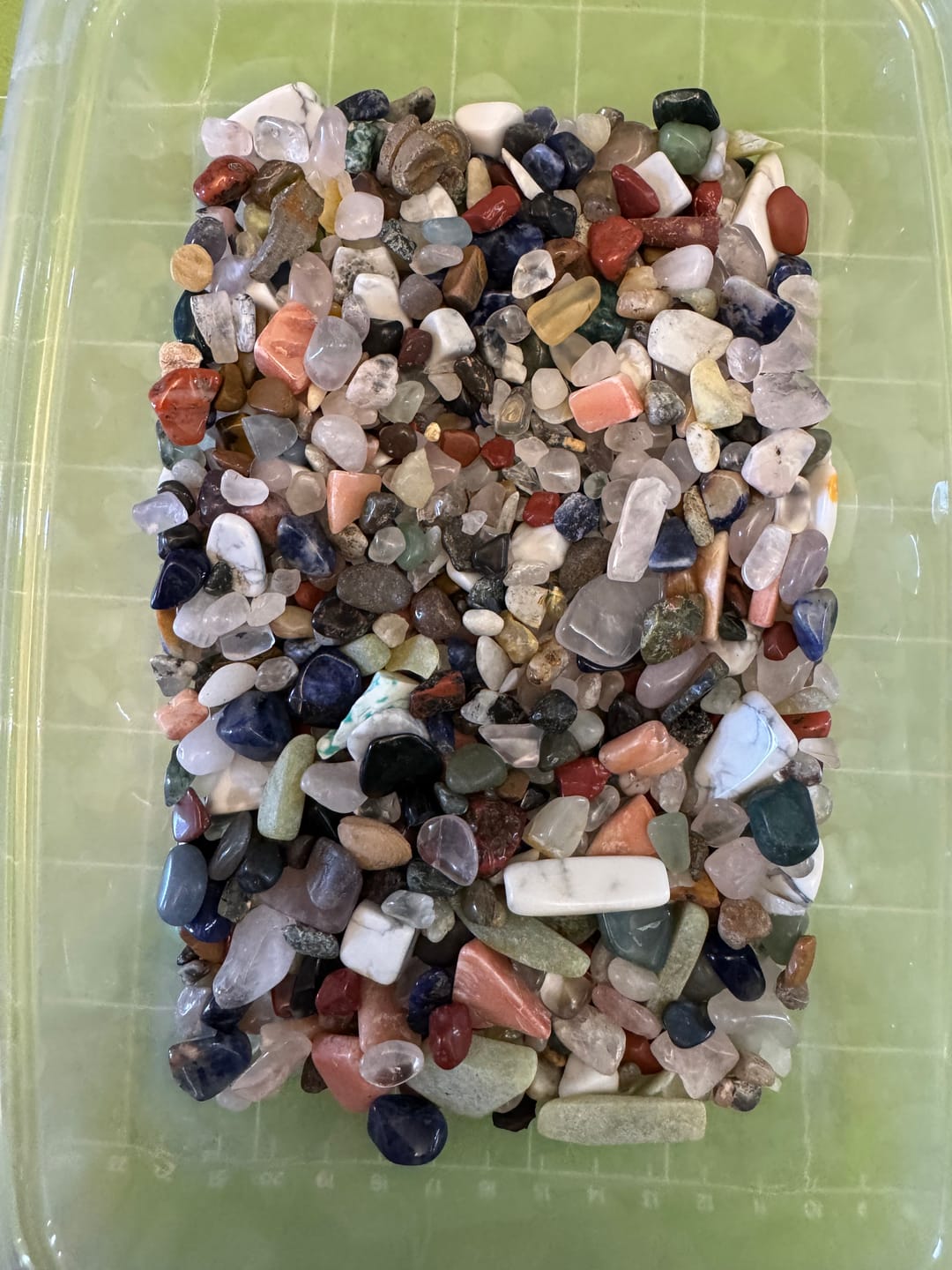 Customer photo review of Scoop of Confetti Stones