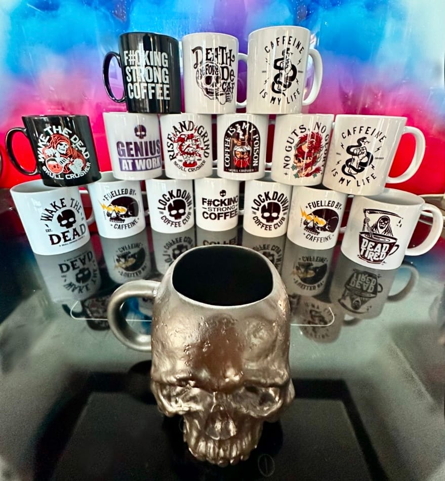 Customer photo review of Skull Crusher - High Caffeine Coffee