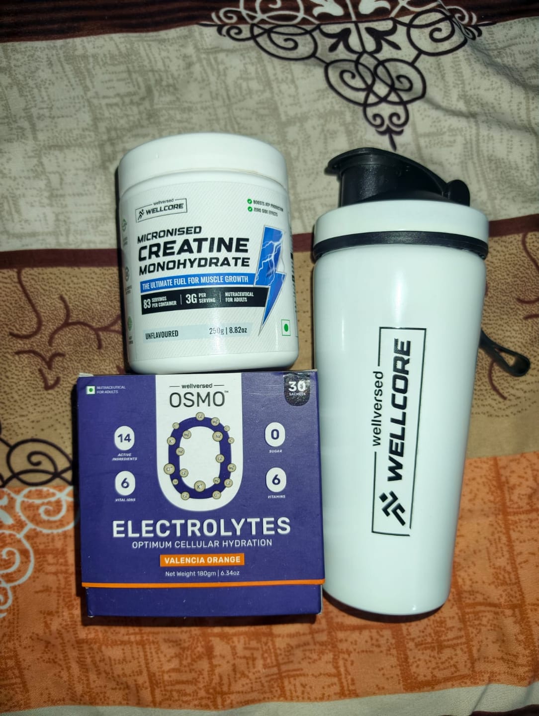 Customer photo review of OSMO Electrolytes Sachets (30 Servings, Valencia Orange)
