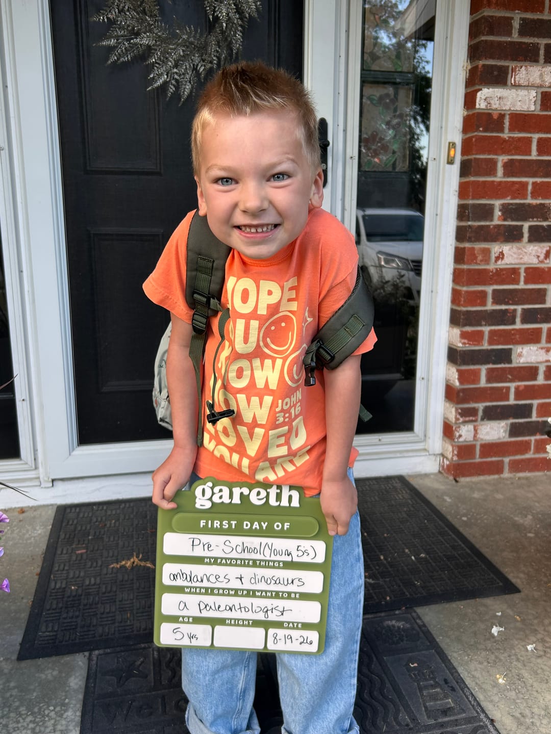 Customer photo review of Youth How Loved You Are Tee - Melon