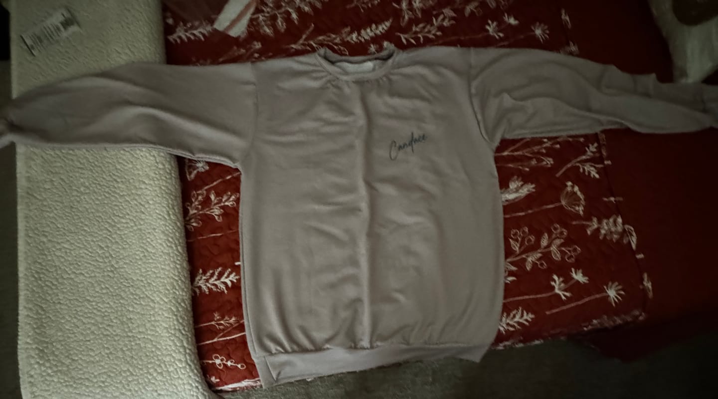Customer photo review of The Life The Way Crewneck