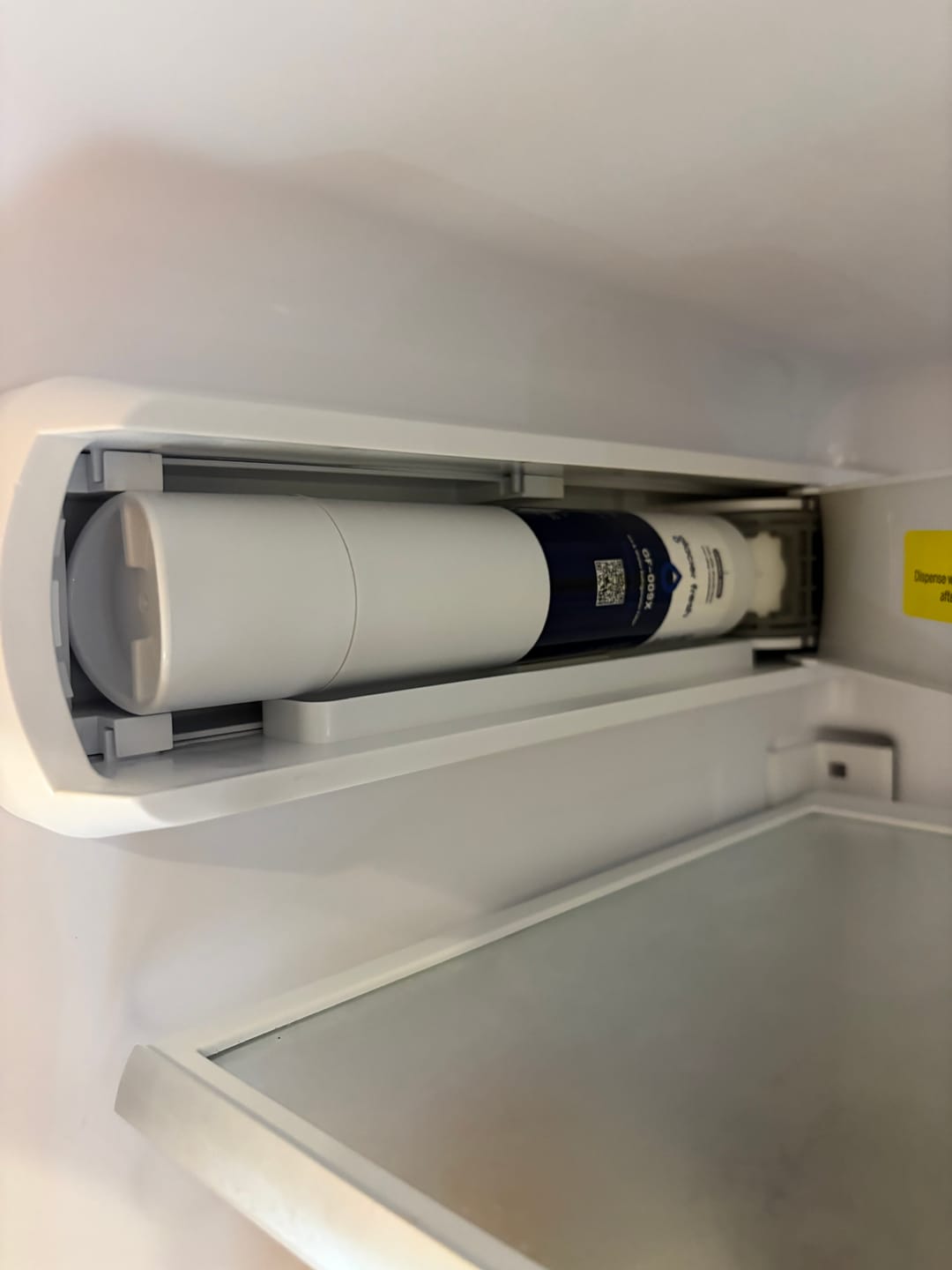 Customer photo review of GlacierFresh GFRPWFE™ Compatible With GE RPWFE & RPWF Water Filter - NSF Certified with RFID Chip