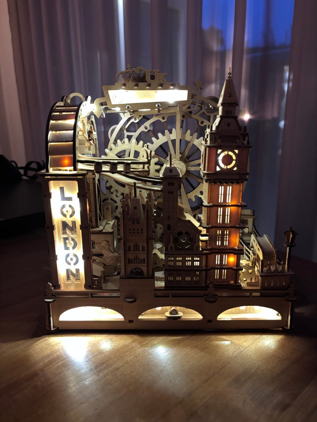 Customer photo review of London Marble Run Kit – ROKR Marble Travel EGB01