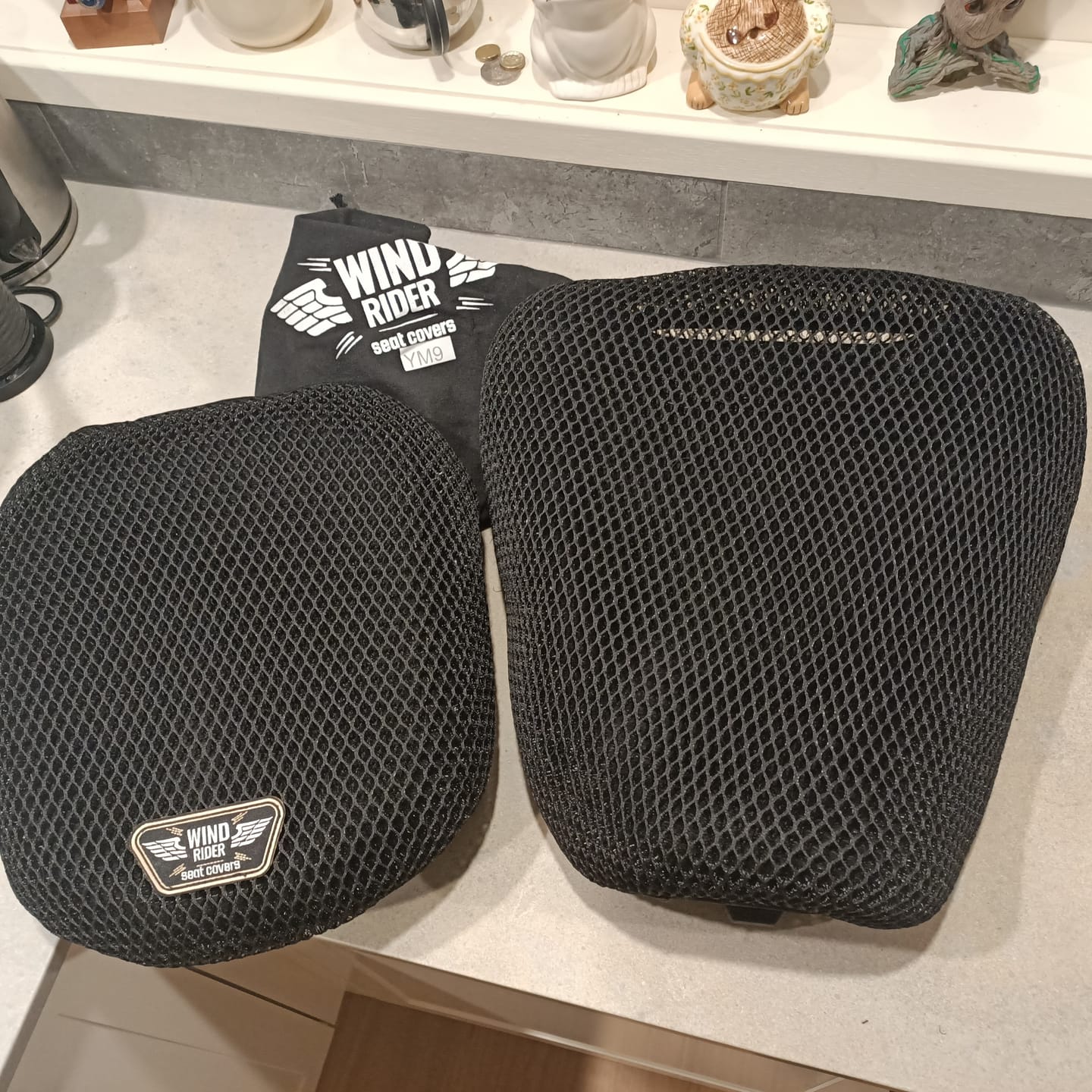 Customer photo review of Wind Rider Seat Cover