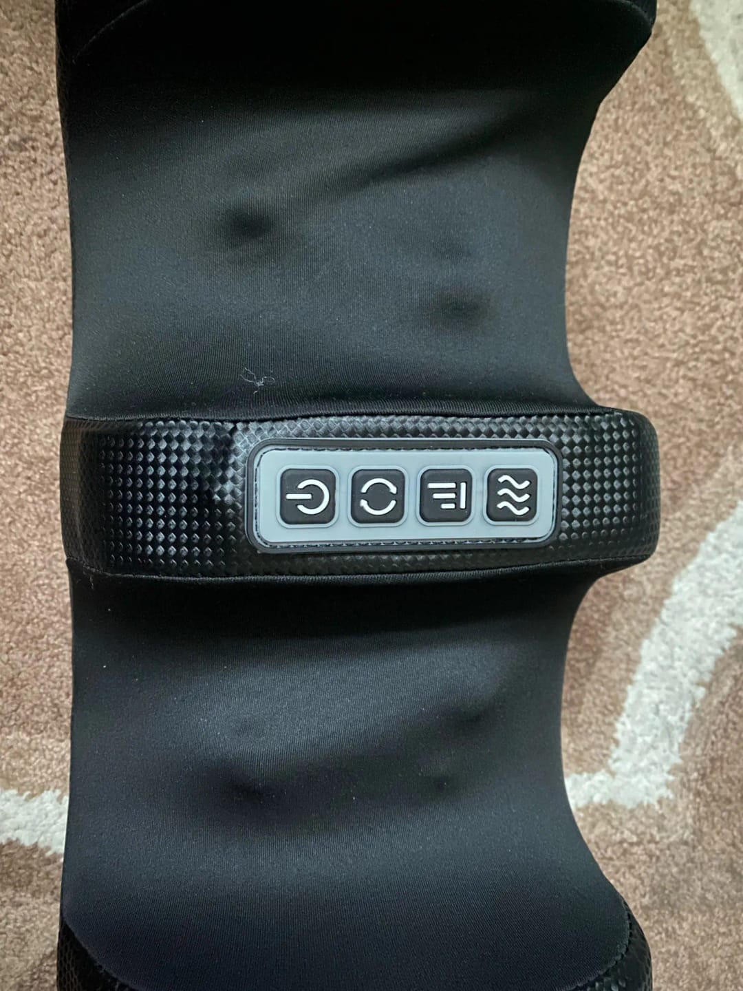 Customer photo review of Electric Shiatsu Foot Massager with Heat