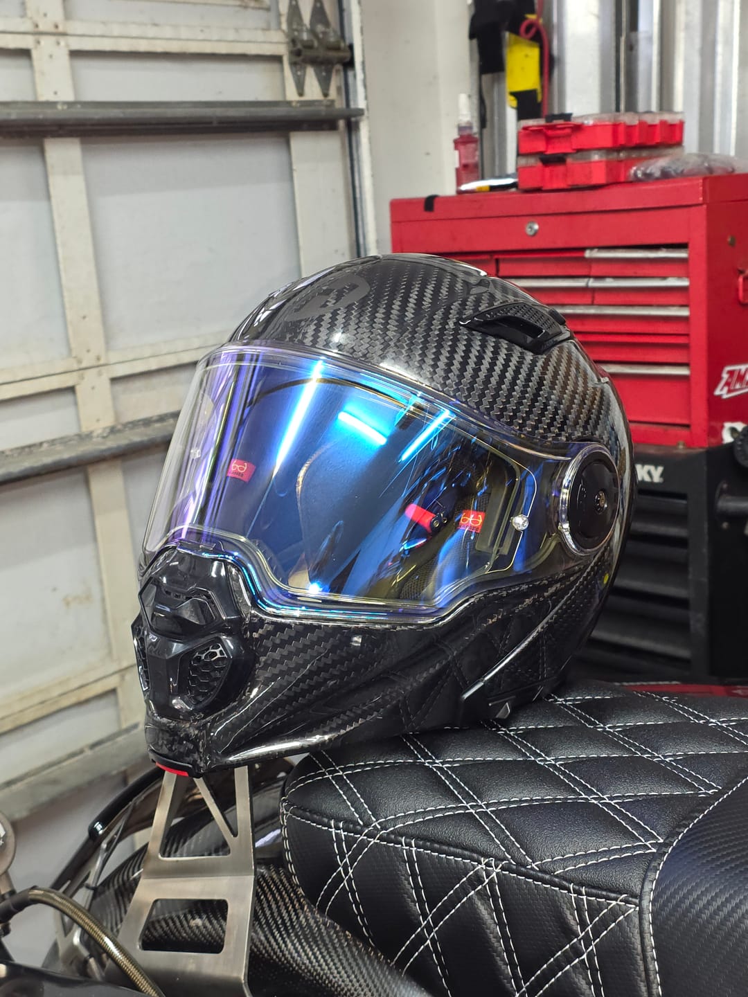 Customer photo review of OptiVision 200 Antifog Lens- C6 Replacement Shield- Clear