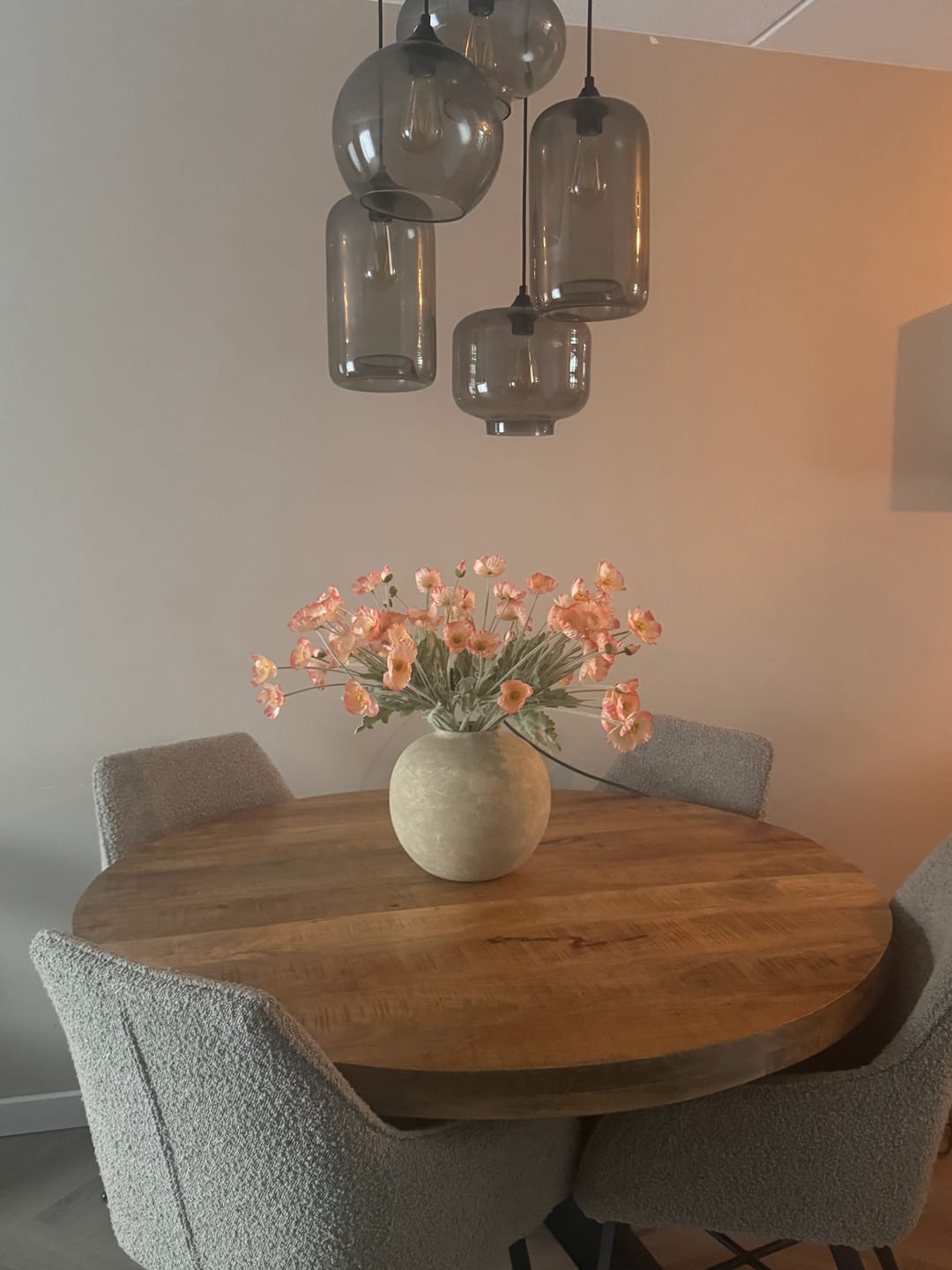 Customer photo review of Zijden Klaprozen - Oudroze