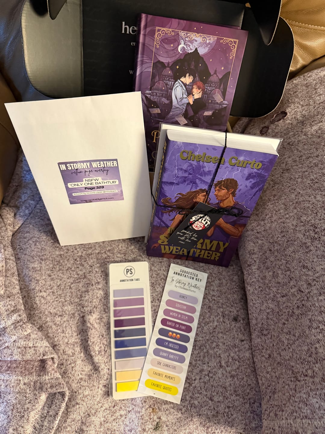 Customer photo review of good girl book club subscription