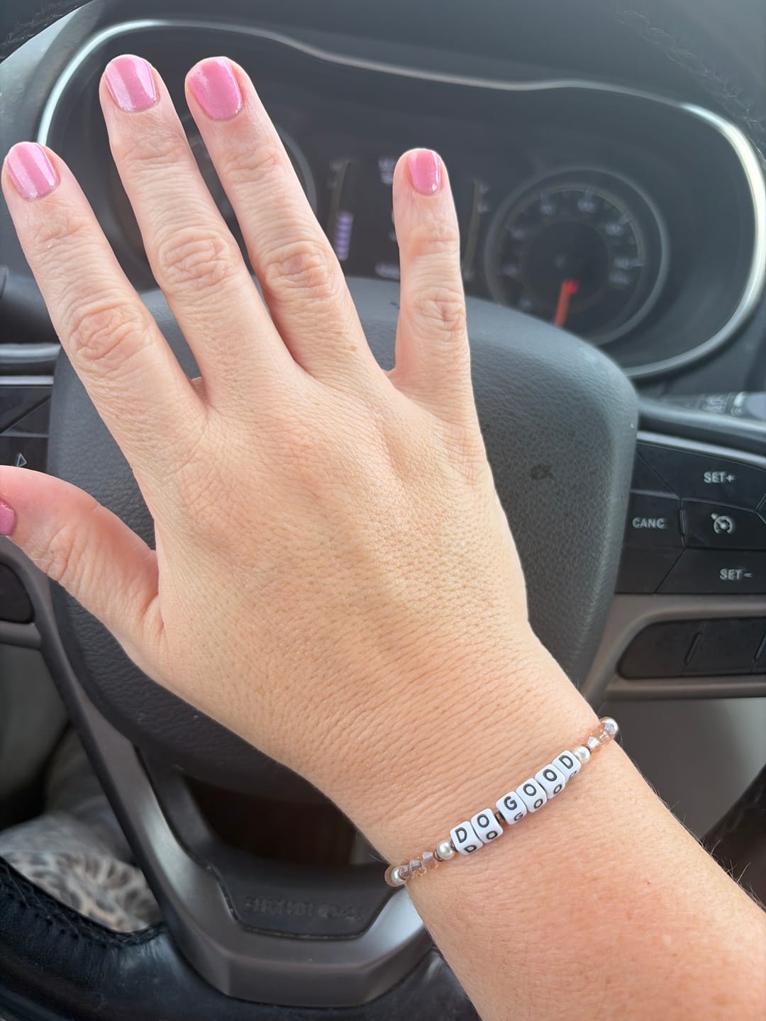 Customer photo review of Do Good Bracelet