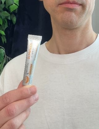 Customer photo review of Retinol Eyebag Cream