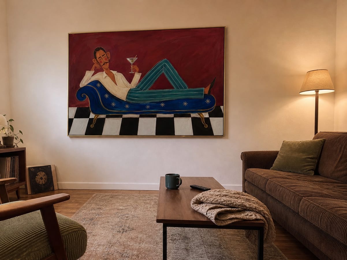 Customer photo review of Modern Folk Art ｜ Velvet Cowboy