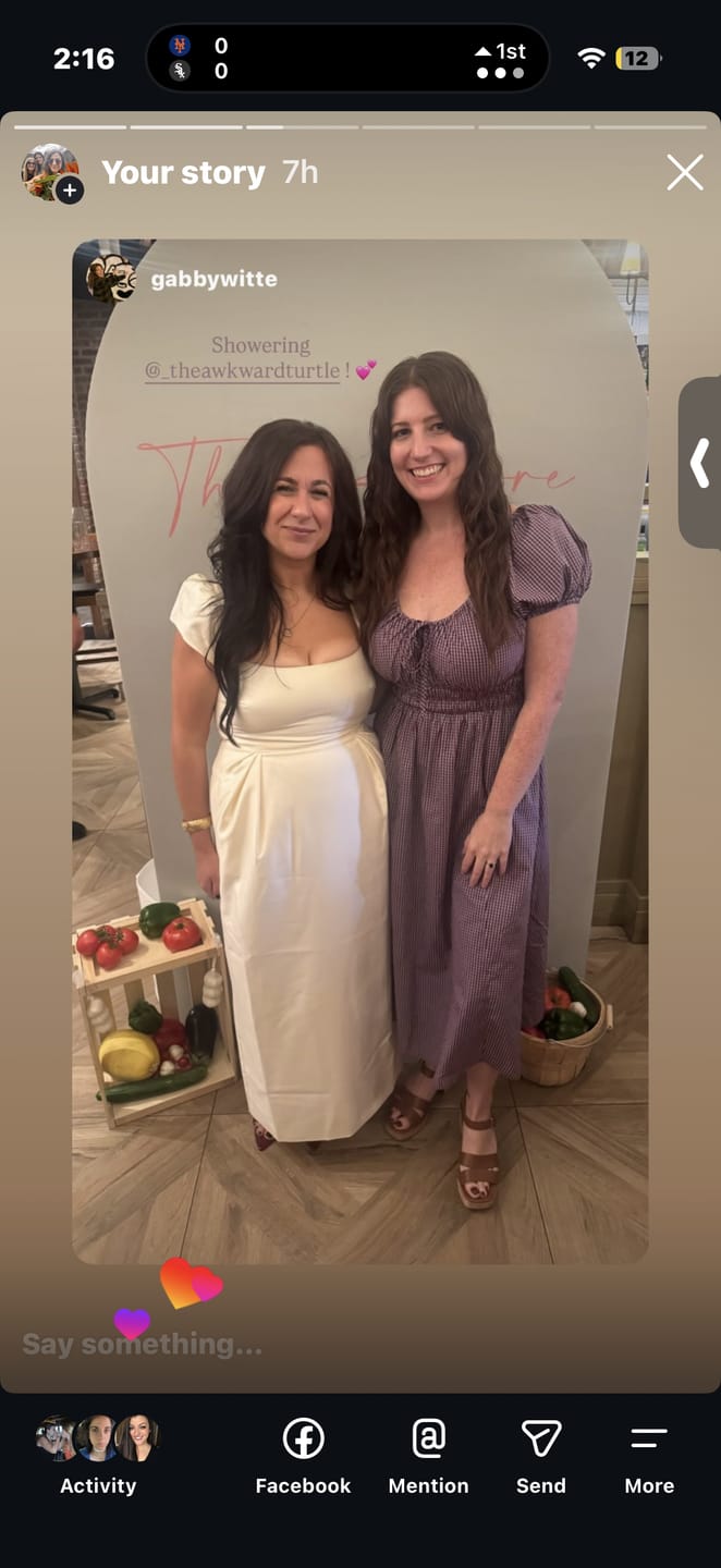 Customer photo review of The Belmont Dress in Cream