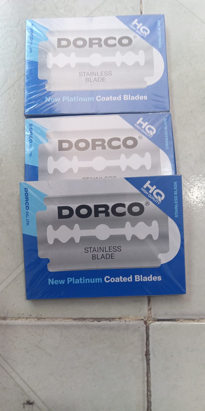 Customer photo review of Dorco - Paquete de Navajas