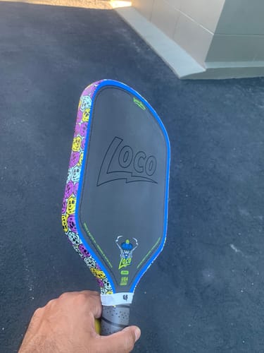 Customer photo review of The Loco 16mm Pickleball Paddle- Hybrid (No Cover)