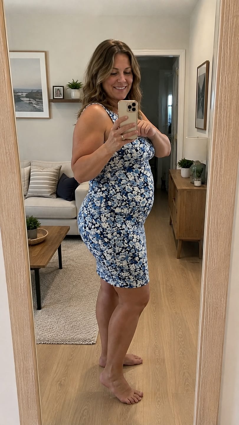 Customer photo review of Culotte Gainante Post-Partum — Compression 360°