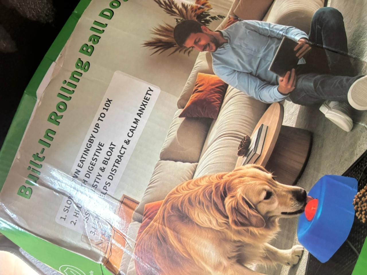 Customer photo review of Giocattolo rilassante per cani