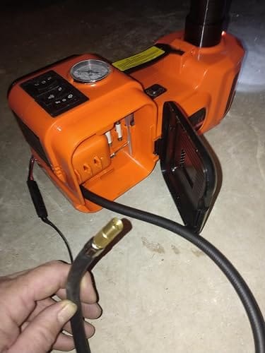 Customer photo review of Cric Hydraulique Électrique - 5 t