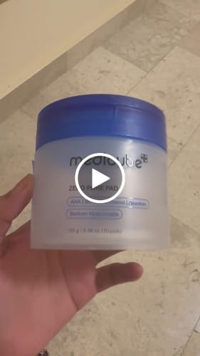 Customer video review of وسادات ميديكيوب زيرو لتضييق المسام وتنظيف البشرة - 70 قطعة