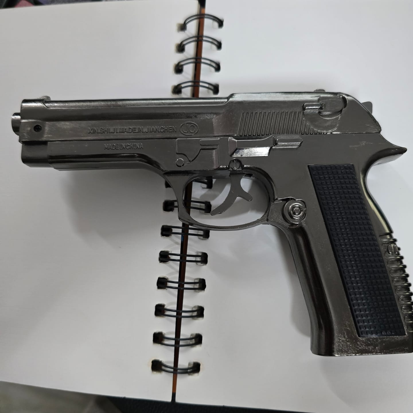 Customer photo review of ALA FLAME 608 Reloaded Gun Lighter – Heavy Metal Windproof Jet Flame Lighter