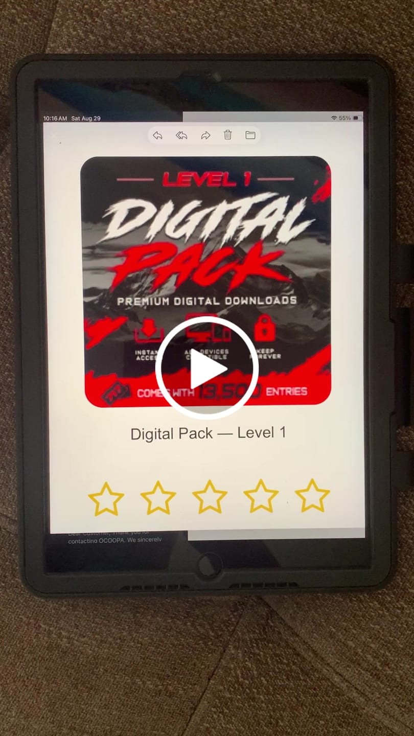 Customer video review of Digital Pack — Level 1