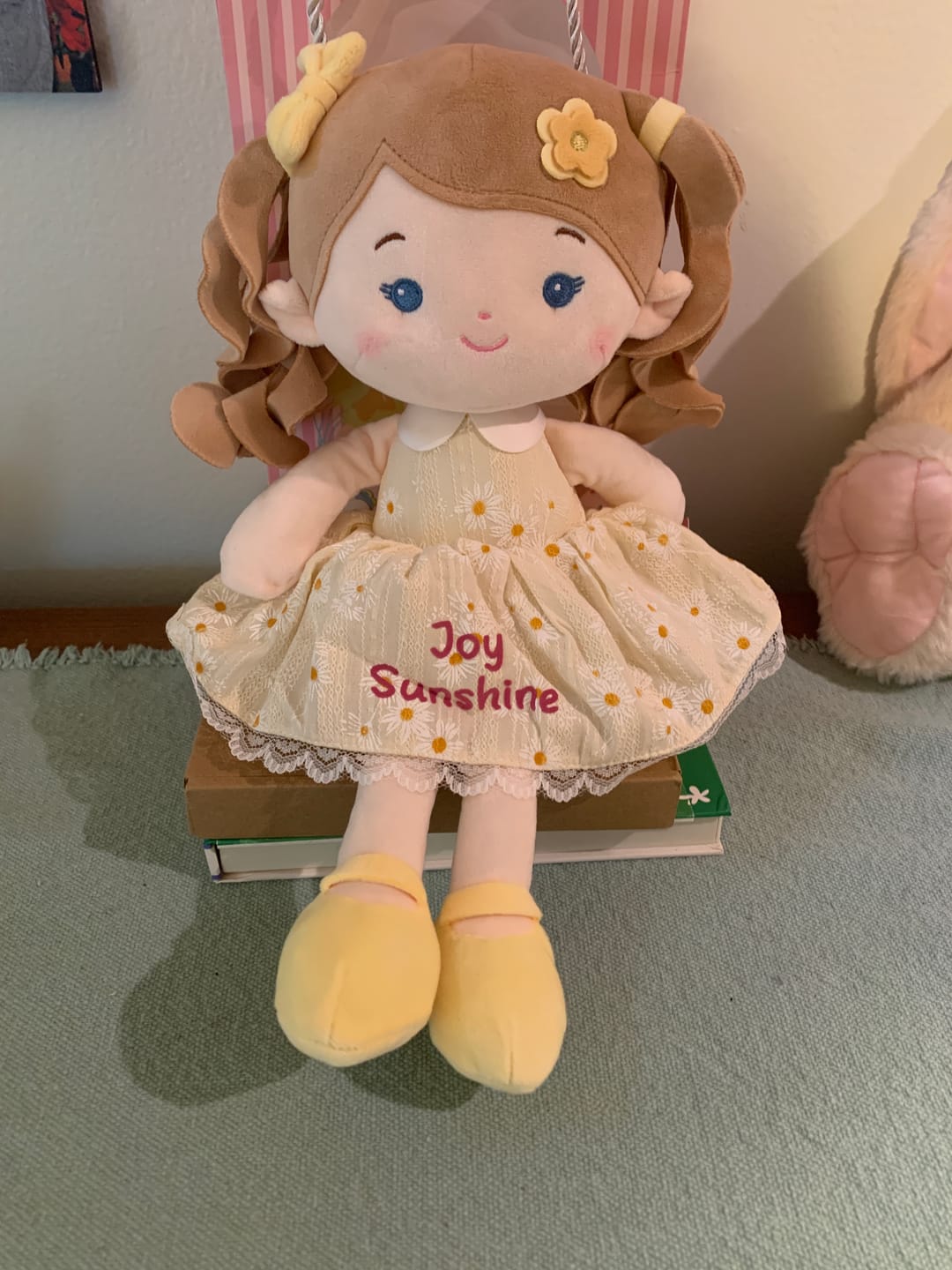 Customer photo review of Personalized Daisy Girl - Yellow