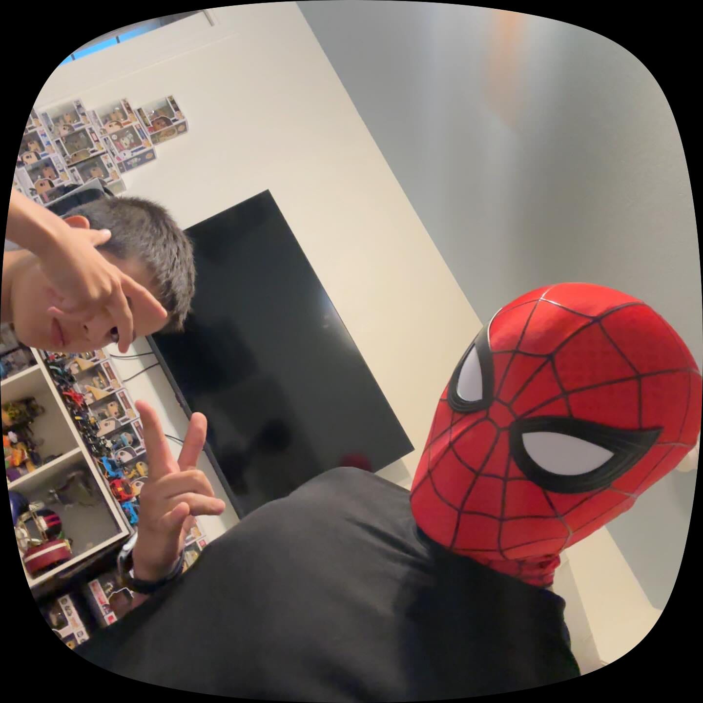 Customer photo review of SpideyJunky™ Brand New Day Mask V1