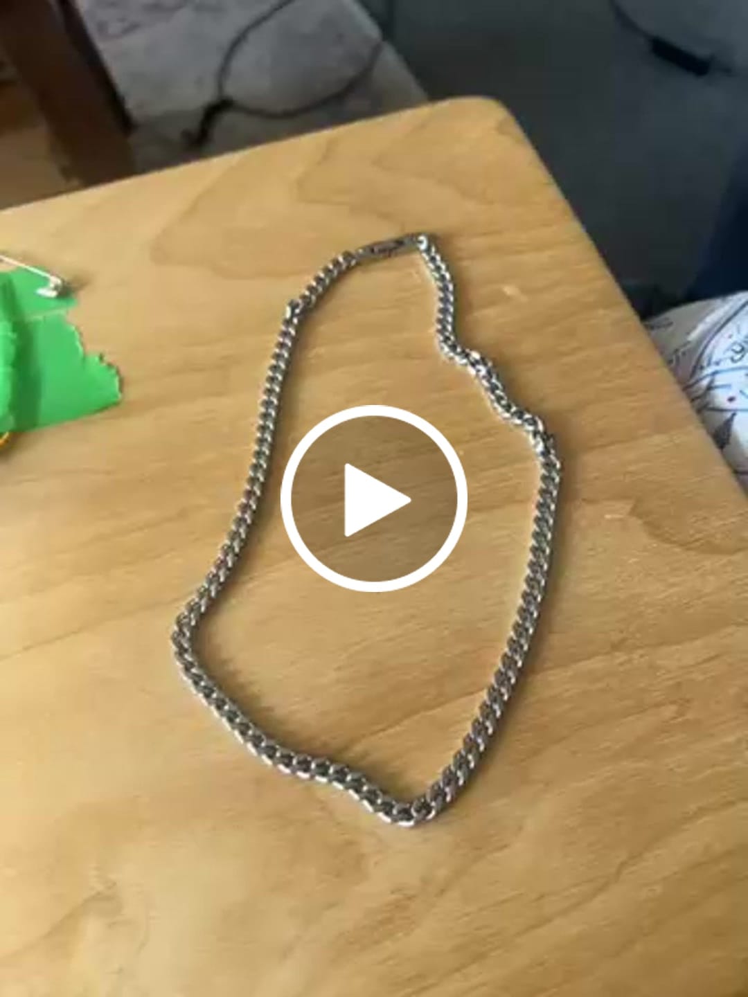Customer video review of 6mm Cuban Link Chain