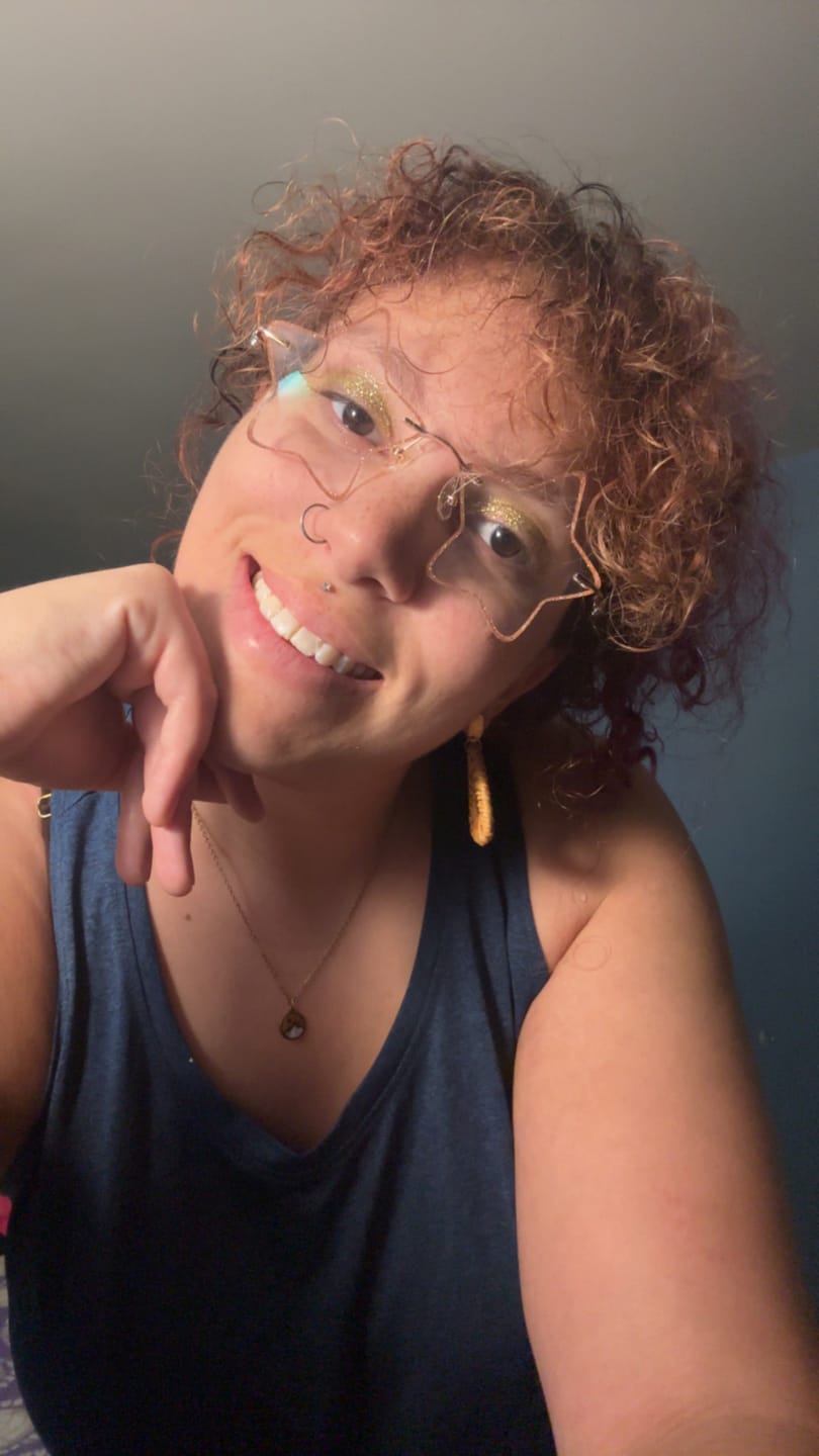 Customer photo review of Starr Eyeglasses
