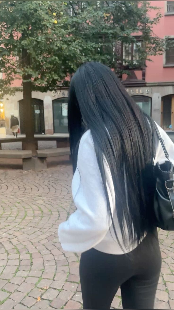 Customer photo review of Hair Toppers For Women Natural Black Human Hair Hairpiece #1B
