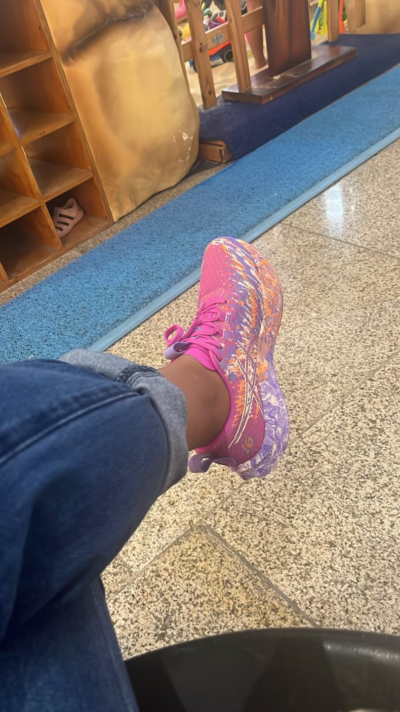 Customer photo review of Asics Noosa Tri 16 Mujer Digital Sakura Amethyst