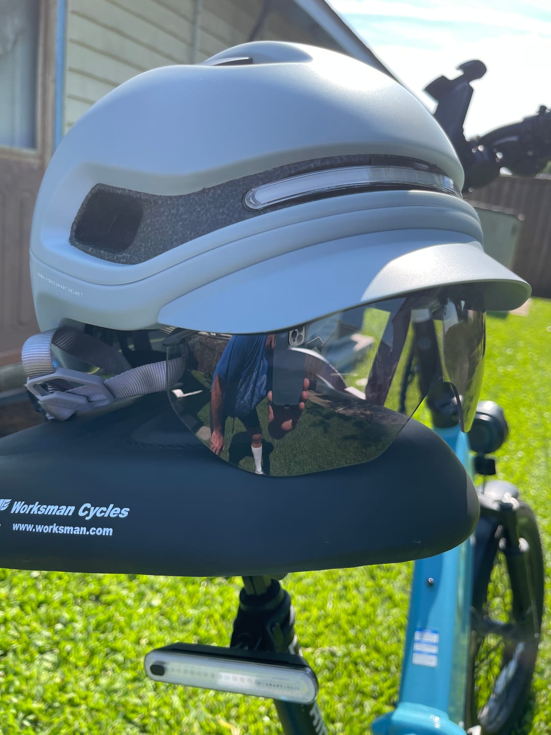Customer photo review of Helmet Visor