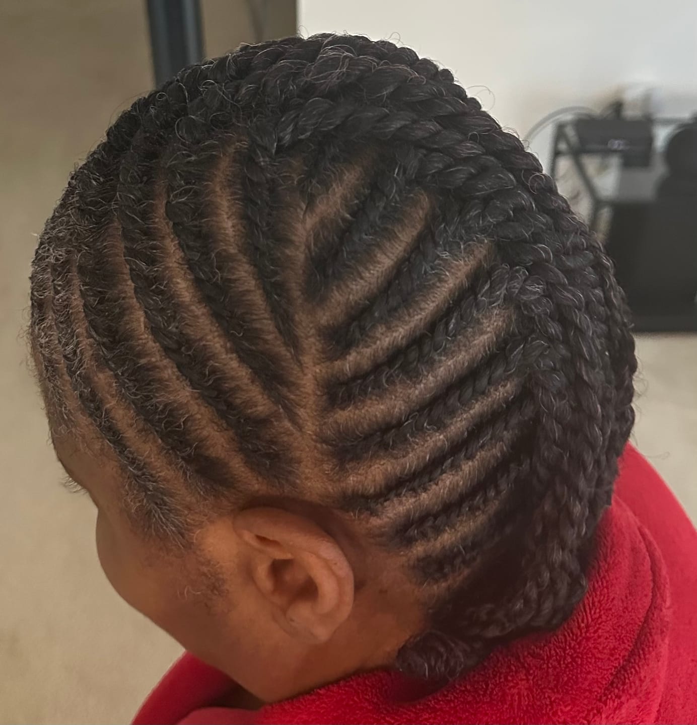 Customer photo review of Aloe & Honey Deep Conditioner