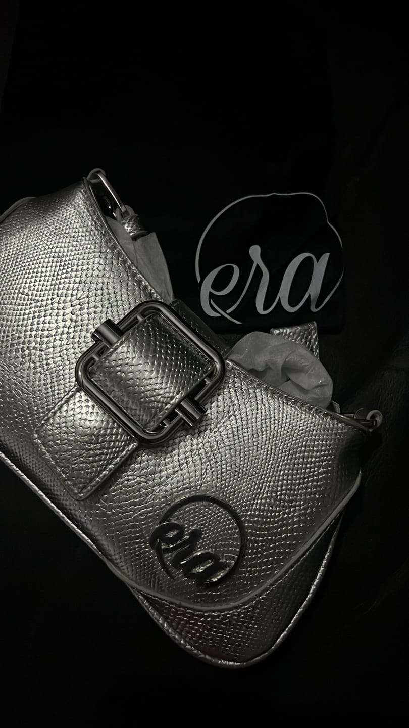 Customer photo review of Silver Lily Shoulder Bag