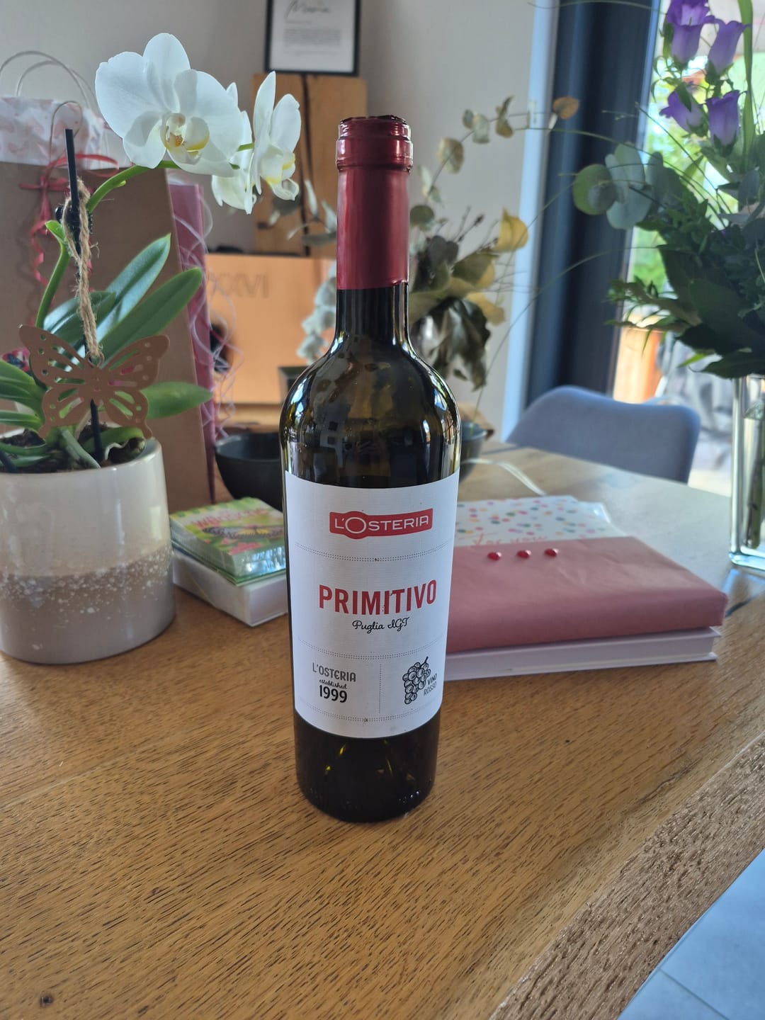 Customer photo review of L'Osteria Primitivo Puglia, 6 Fl. | alc. 13%