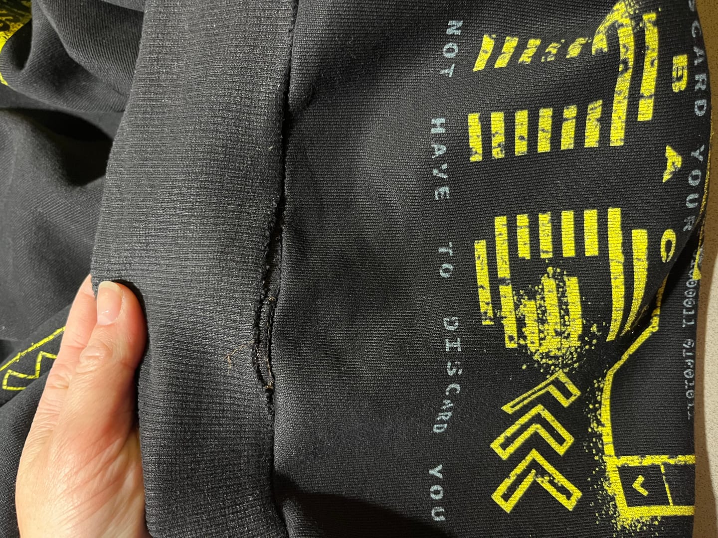 Customer photo review of Callback Ping Cyn Hoodie