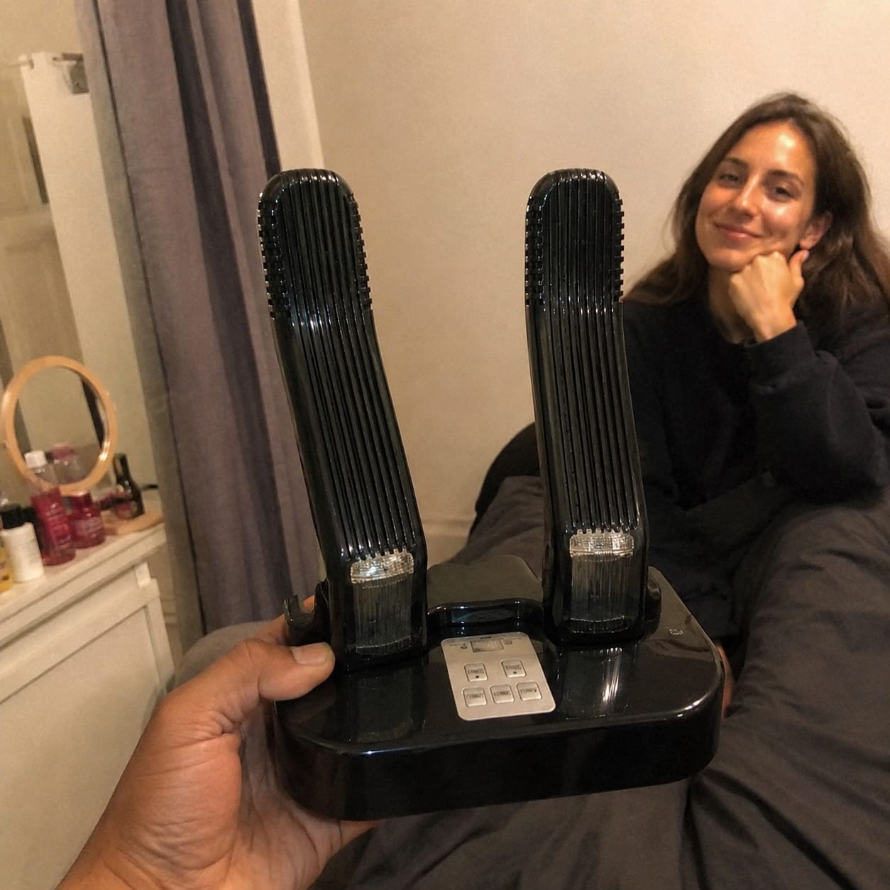 Customer photo review of Helmet Care Machine