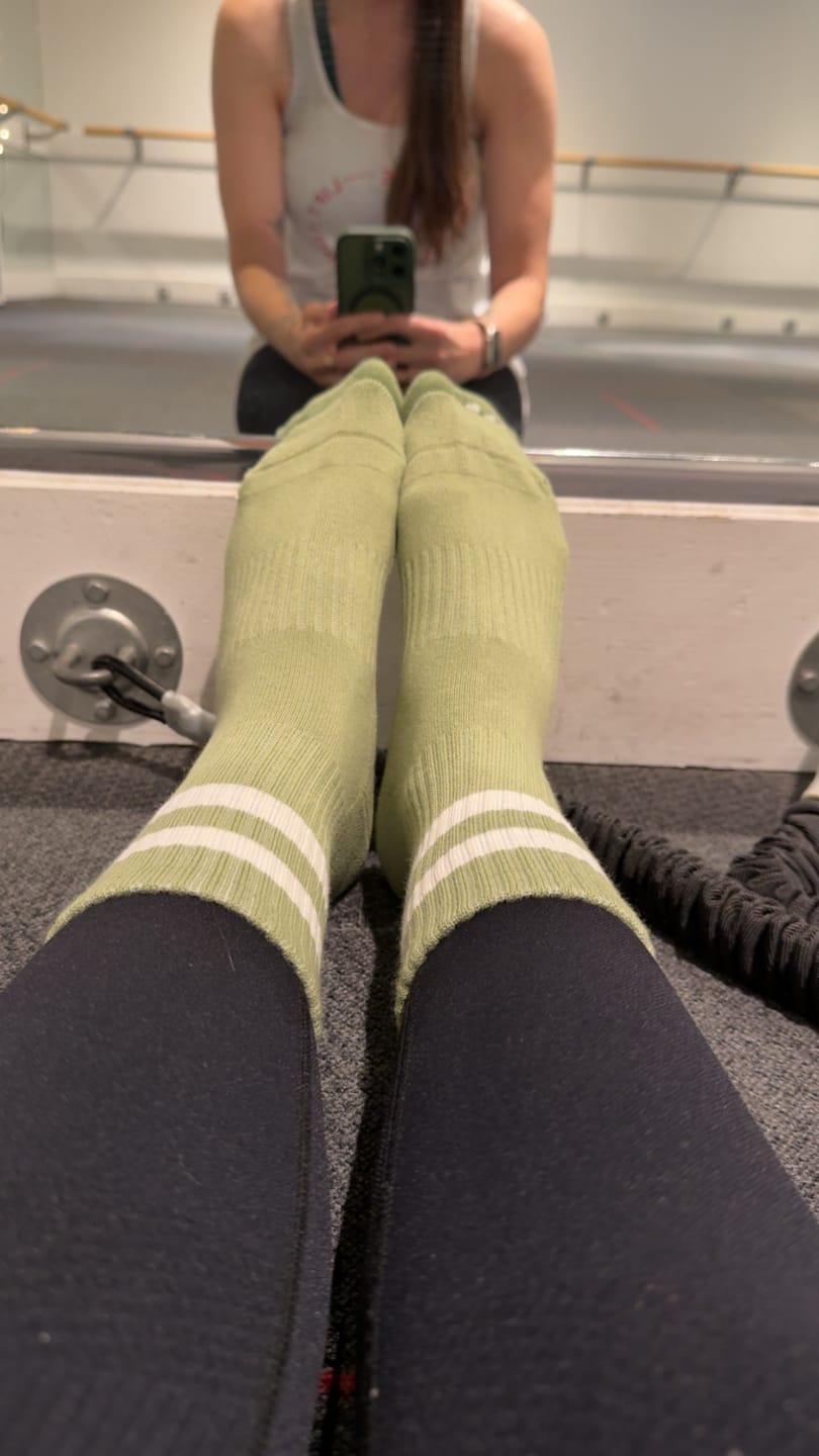 Customer photo review of Grip Stripes - Matcha