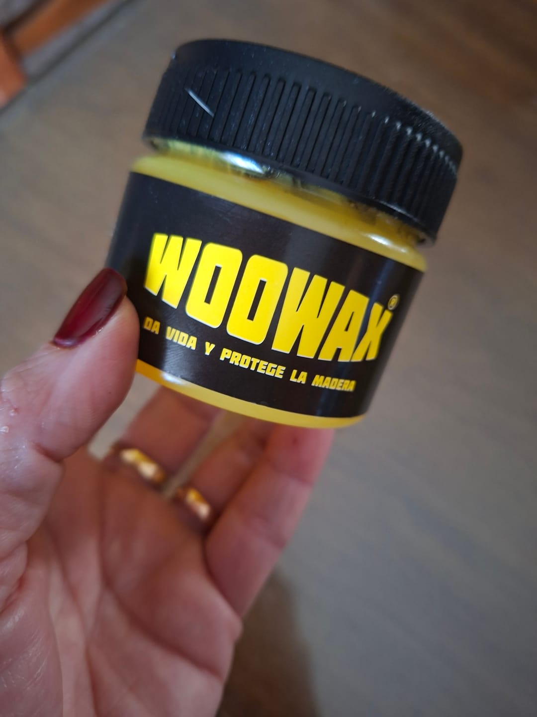 Customer photo review of Lustrador de Muebles y Madera de Cera de Abejas WooWax