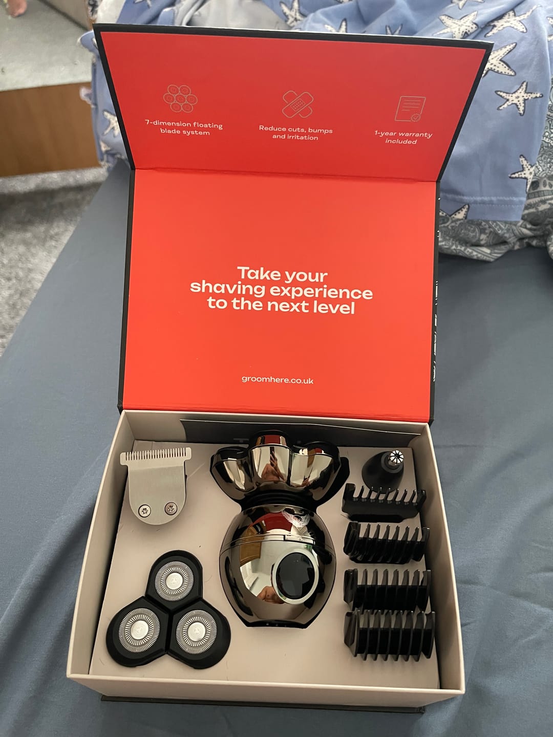 Customer photo review of TrimPod 3.0: The Ultimate Shaver For Men