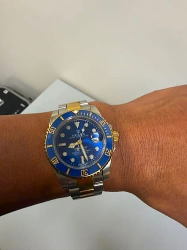 Customer photo review of Submariner Date 126610LN Watch 41mm Black Dial