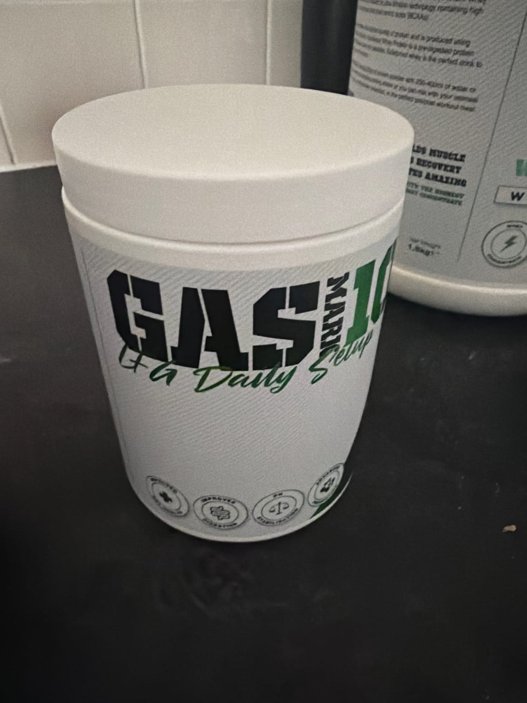 Customer photo review of LFG Daily Set Up Powder Stick Packs